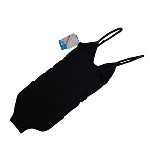 Sensil Shaper Bodysuit Shapewear One Piece Snap Black Size XSmall/Small New